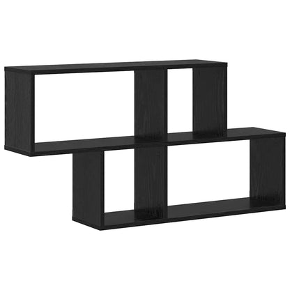 étagère murale toilette 100x20x53 cm - Noir A