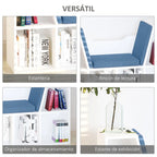 Étagère cube rectangulaire pour livre 102X30X61Cm -