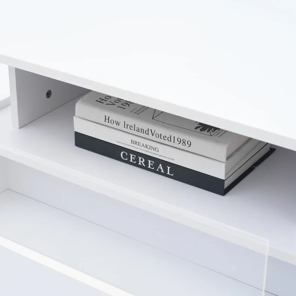 Table basse design moderne avec led 70*70*41cm -
