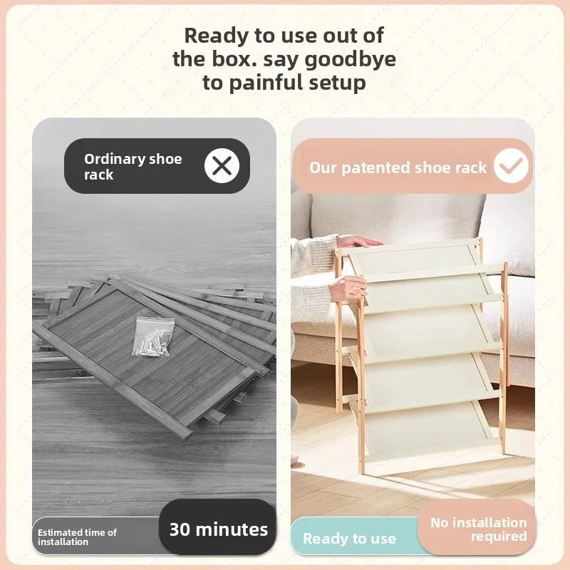 Meuble à chaussure palette artisanale -