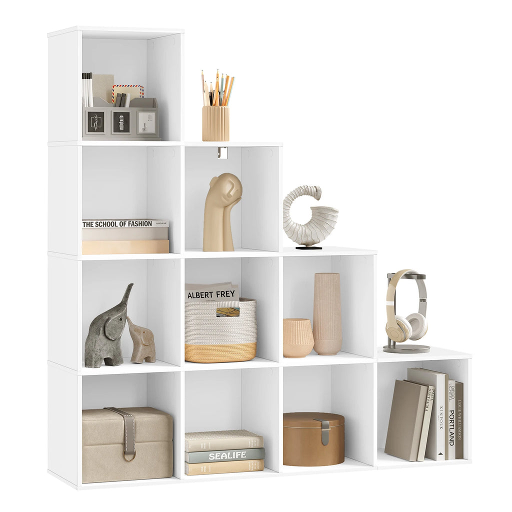 Meuble de rangement escalier cubique 120 x 120 x 30 cm -