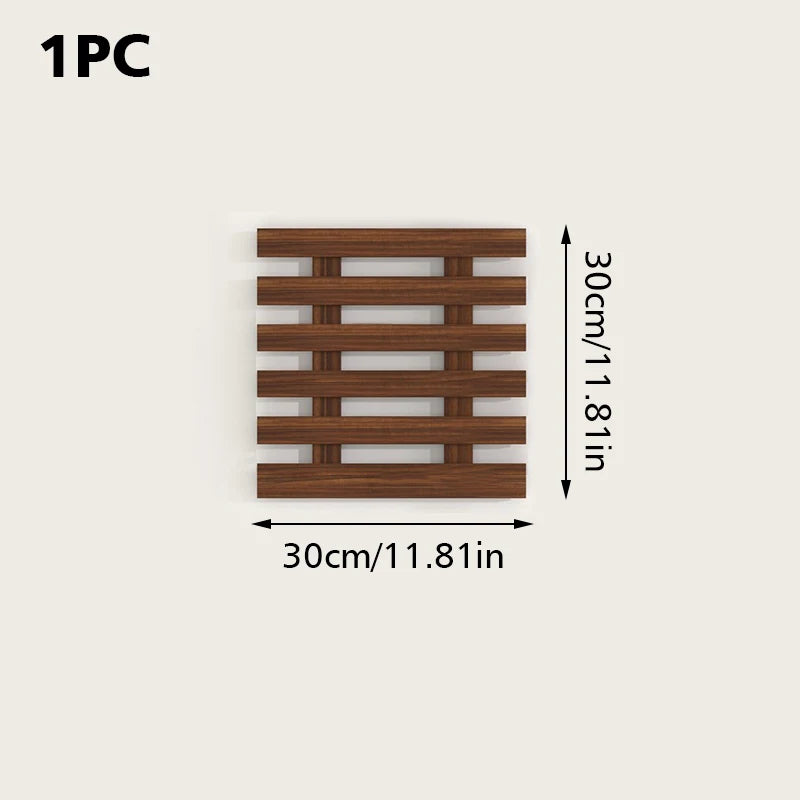 étagère bois plante murale - A L