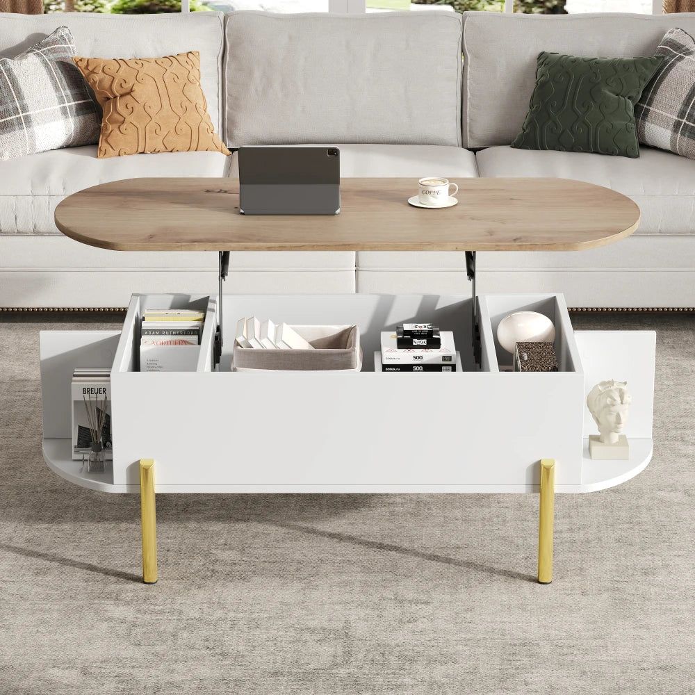 Table basse plateau relevable moderne -