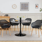 Chaise salle à manger plastique originale 4 ensembles -