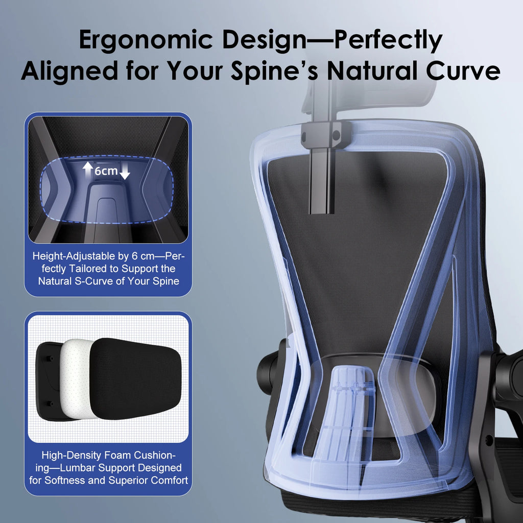 Chaise de bureau discount confortable -