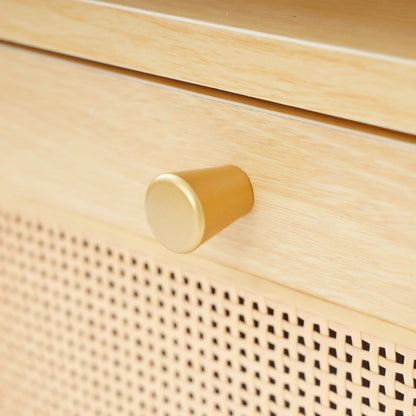 Table de nuit rotin robuste -