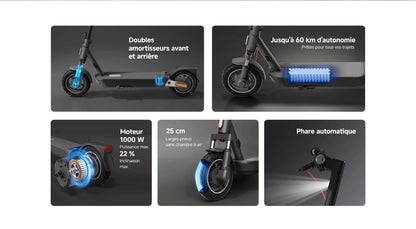 Trottinette électrique Xiaomi Scooter 5 Pro à moteur 1000 W