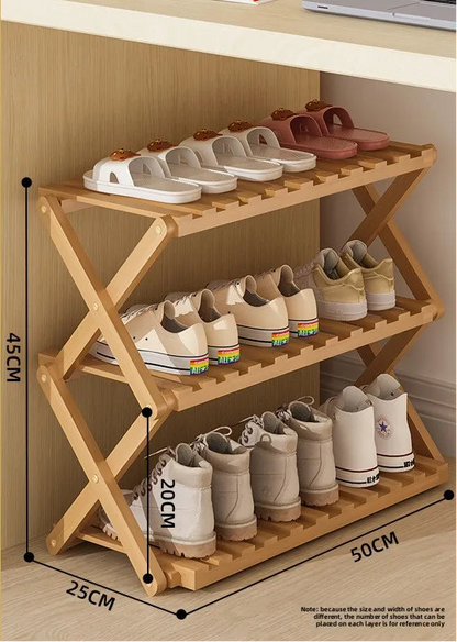 Meuble à chaussure palette artisanale - 3C-50cm-Primaire