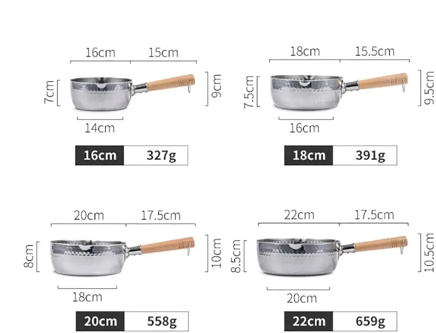 Casserole inox pro multifonction