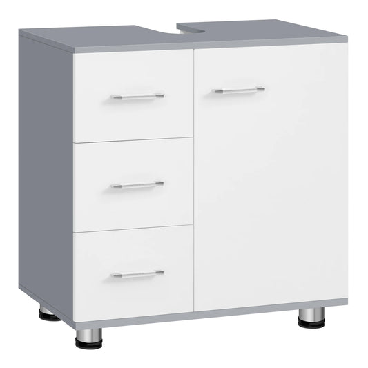 Meuble de rangement à tiroirs blanc - B Meuble de rangement