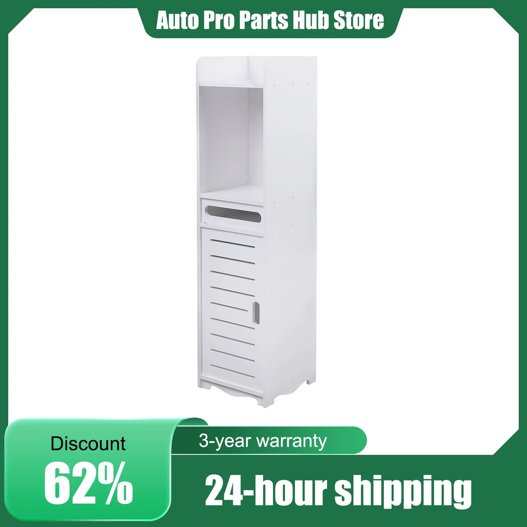 Étagère salle de bain sans percer verticale 20*80cm -