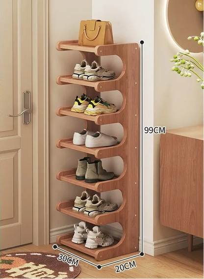 Meuble à chaussure tendance pour couloir - 7 couches