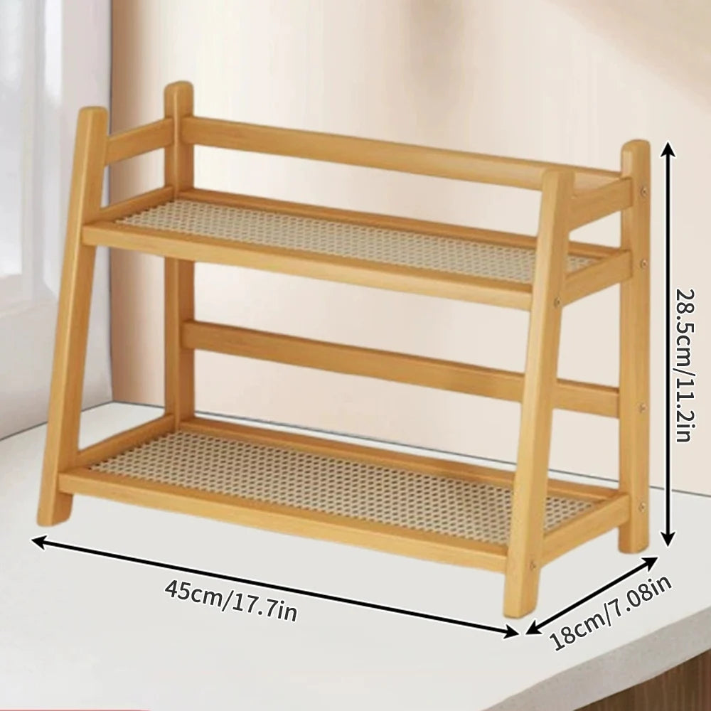 Étagère café en bois originale -