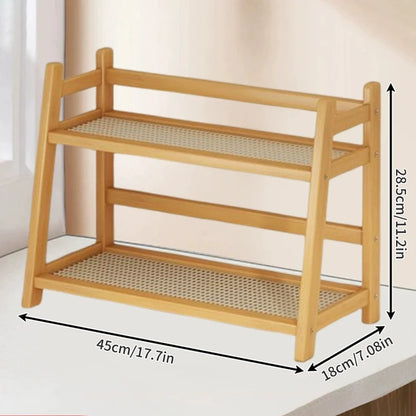 Étagère café en bois originale -
