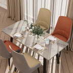 Chaise salle à manger cuir de grande qualité 2 ensembles -