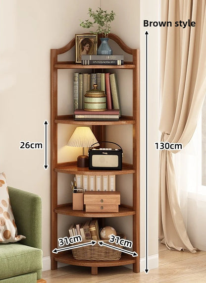 Étagère d'angle à poser triangulaire - AD