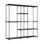 Meuble de rangement étagère simple - Noir Meuble de rangement