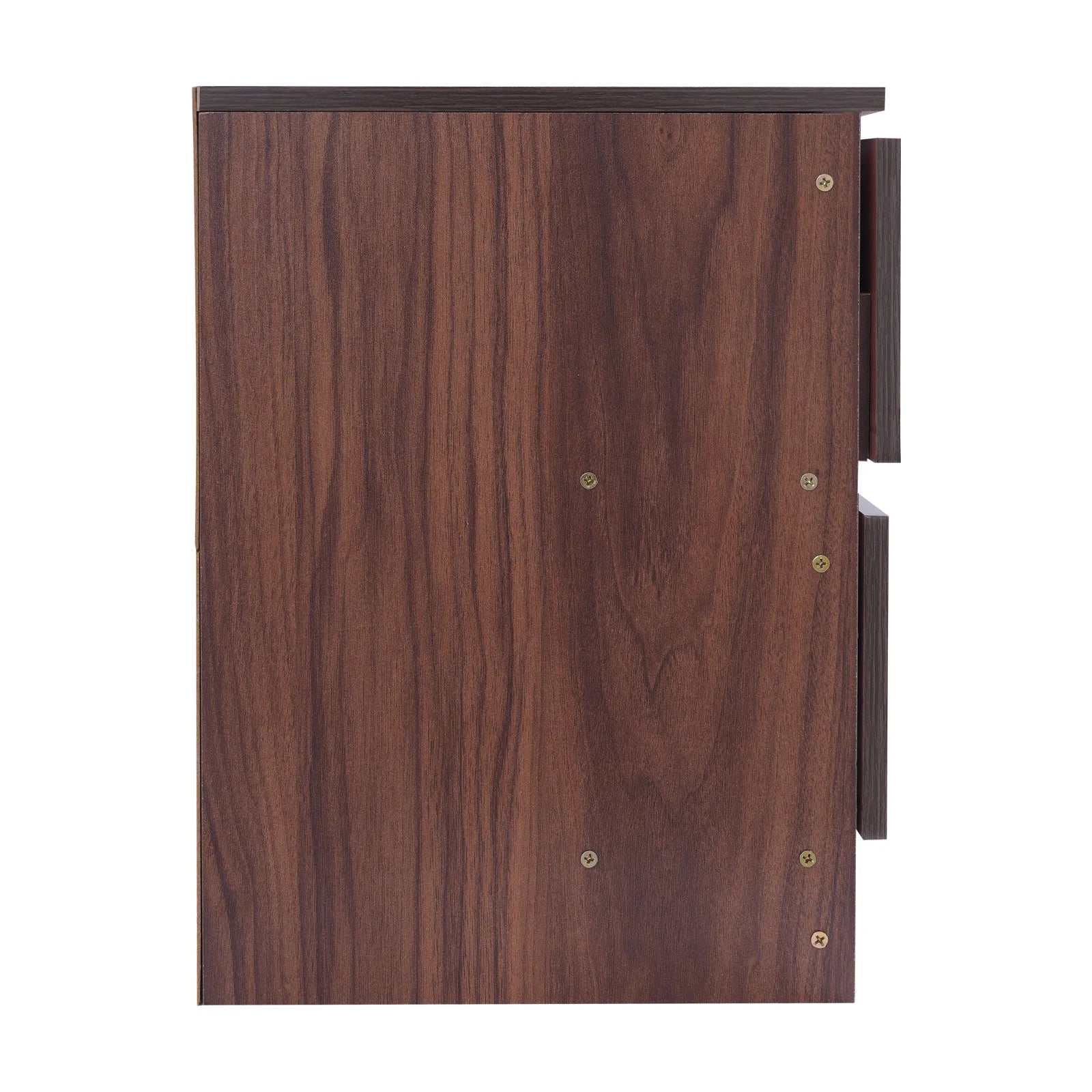 Table de chevet bois massif avec petite commode à 2 tiroirs -