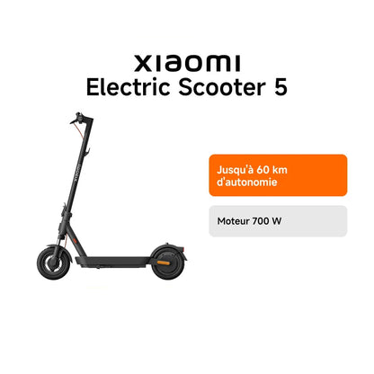 Trottinette électrique Xiaomi Scooter 5 - moteur 700 W