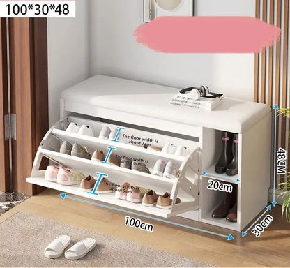Meuble à chaussure banc premium - C
