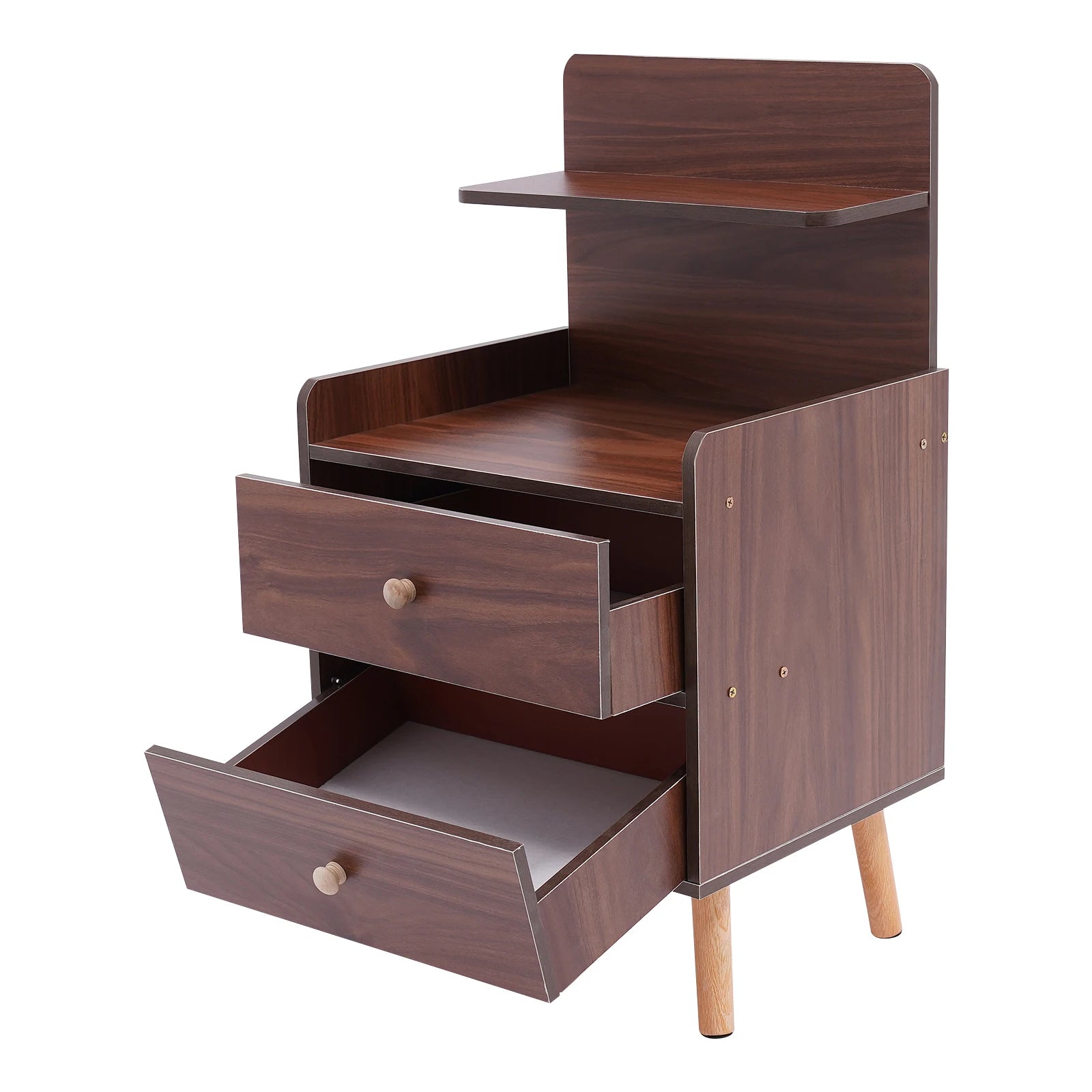 Table de nuit bois massif compacte -