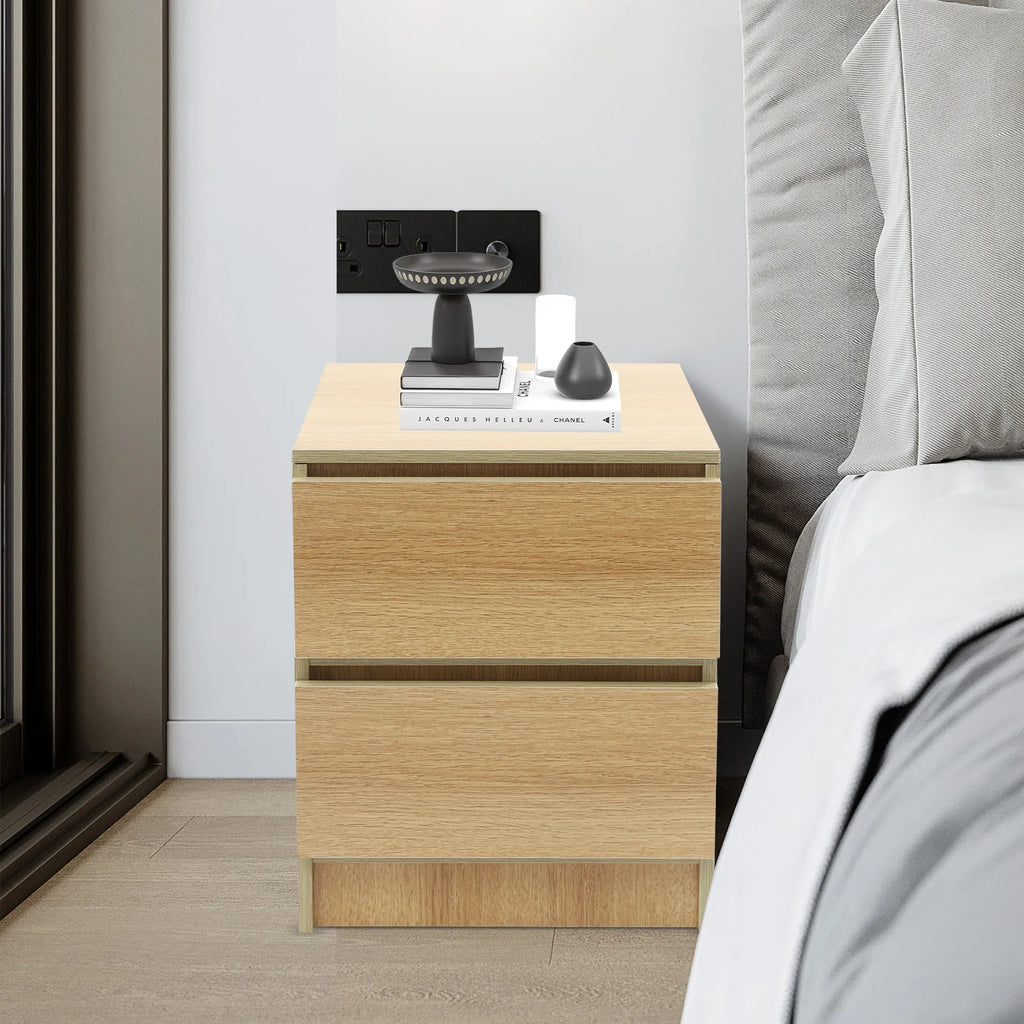Table de chevet basse en bois moderne de grande qualité - Table de chevet