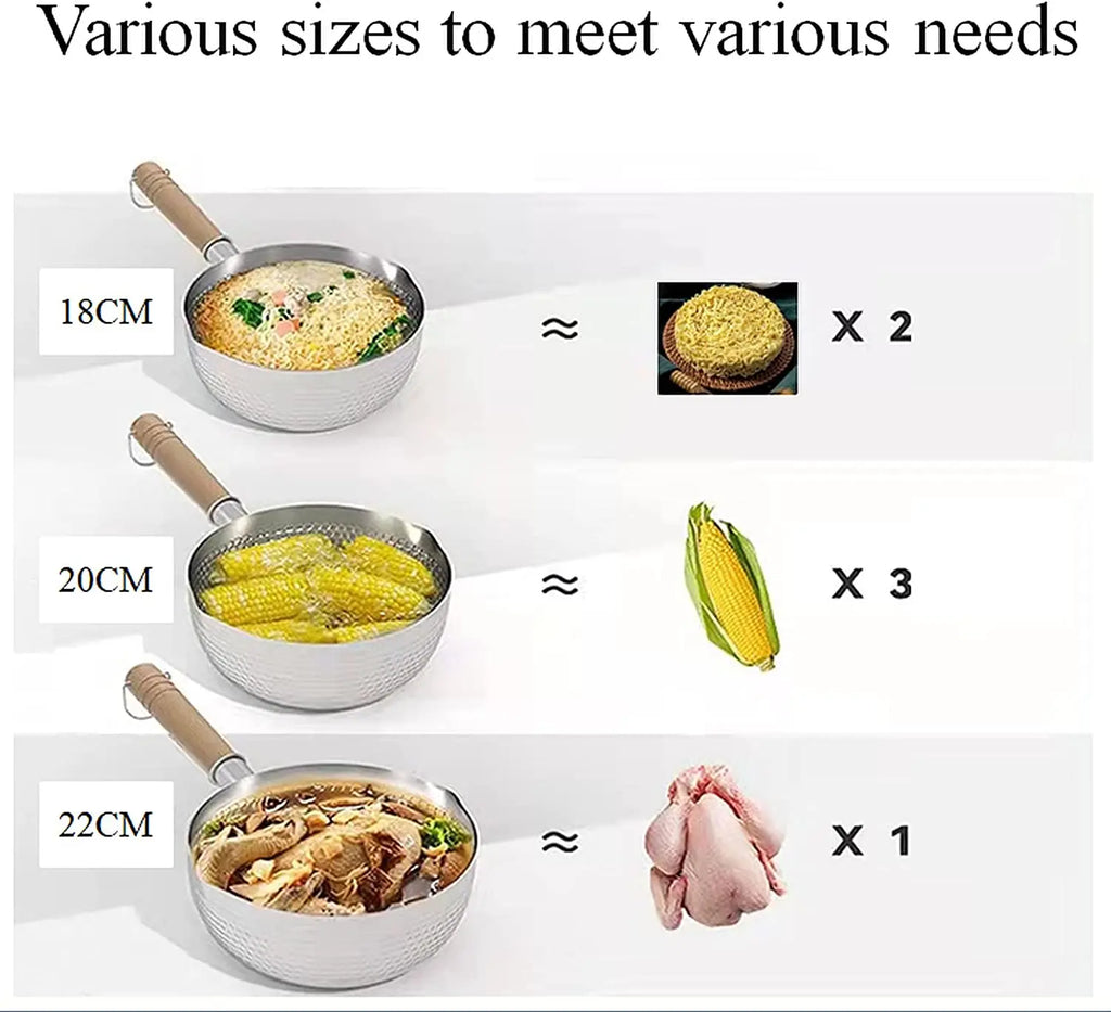 Casserole inox pro multifonction -