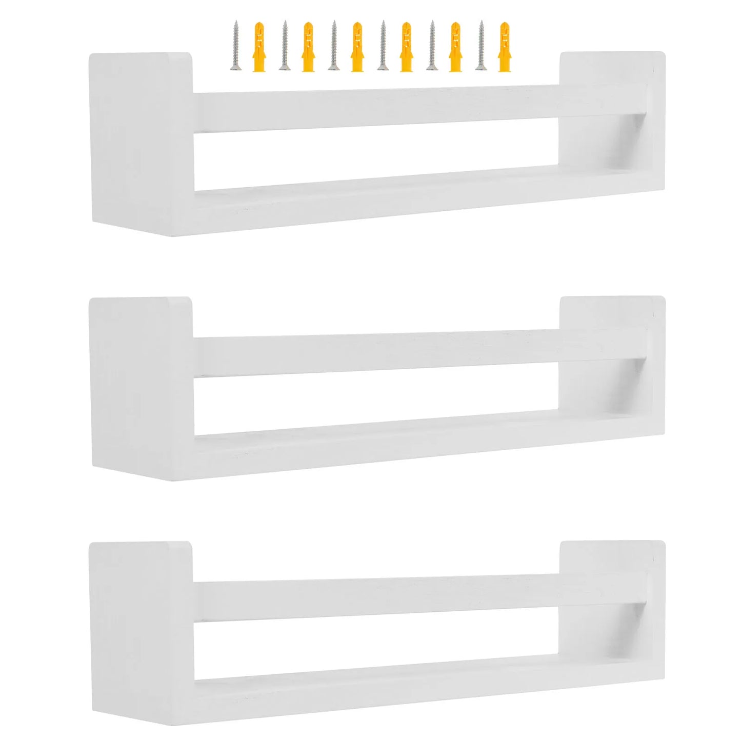 étagère murale bibliothèque 3Pcs - C