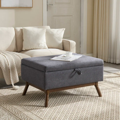 Table basse carré avec compartiment de rangement simple -