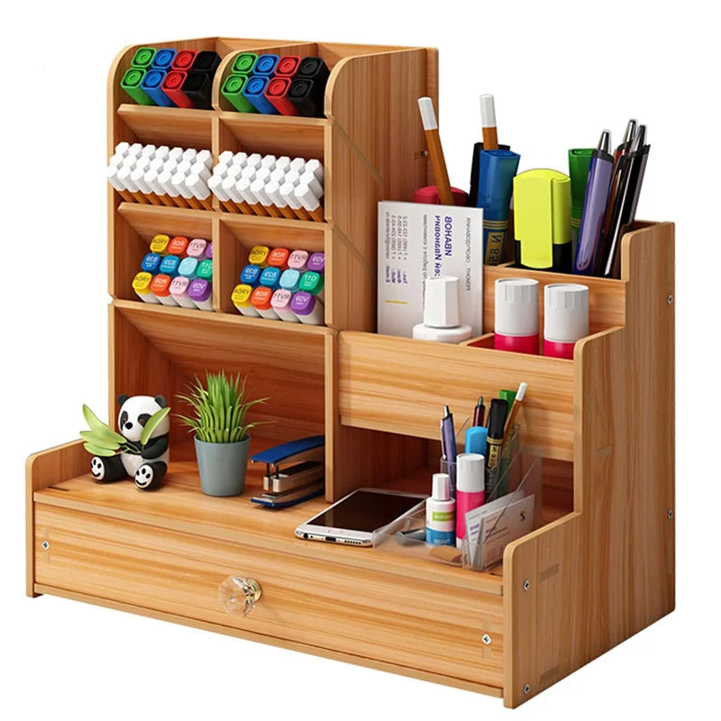 étagère bureau en bois massif DIY -