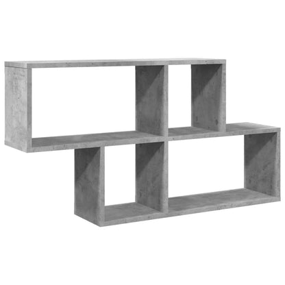 étagère murale toilette 100x20x53 cm - Gris A
