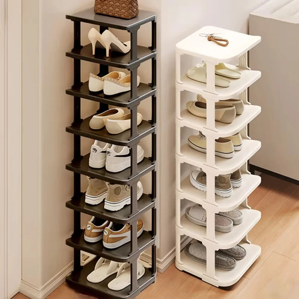 Meuble à chaussure en plastique multi étagère -