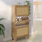 Petit meuble de rangement salle de bain à chaussures -