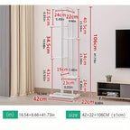 Étagère plante en fer brillant -