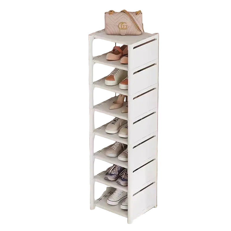 Meuble à chaussure d'angle d'entrée -