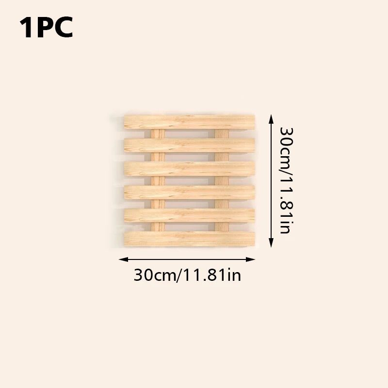 étagère bois plante murale - B L