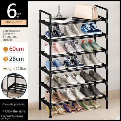 Étagère chaussures industrielle - Long 60CM 6 Floors