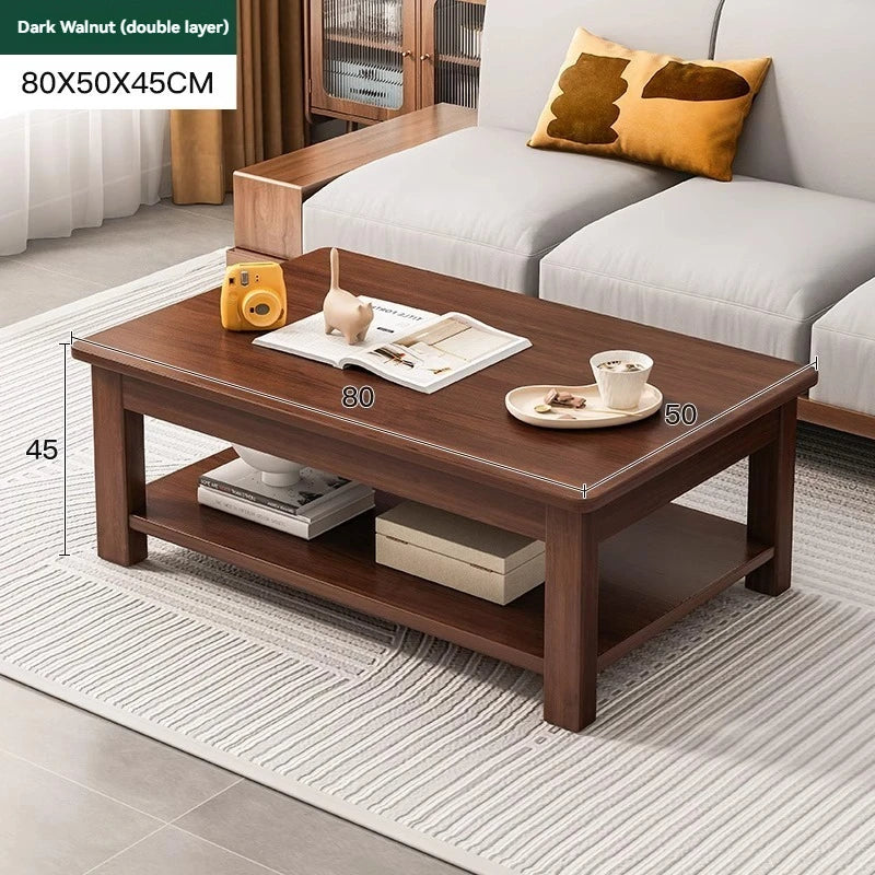 Table basse simple multifonctionnelle - Double A-80-50