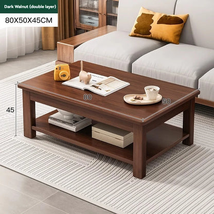 Table basse simple multifonctionnelle - Double A-80-50