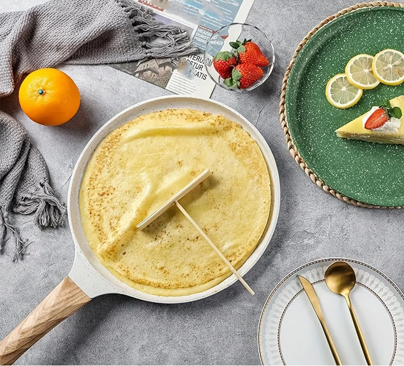 Poêle céramique idéale pour omelette et steak -