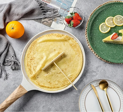 Poêle céramique idéale pour omelette et steak -