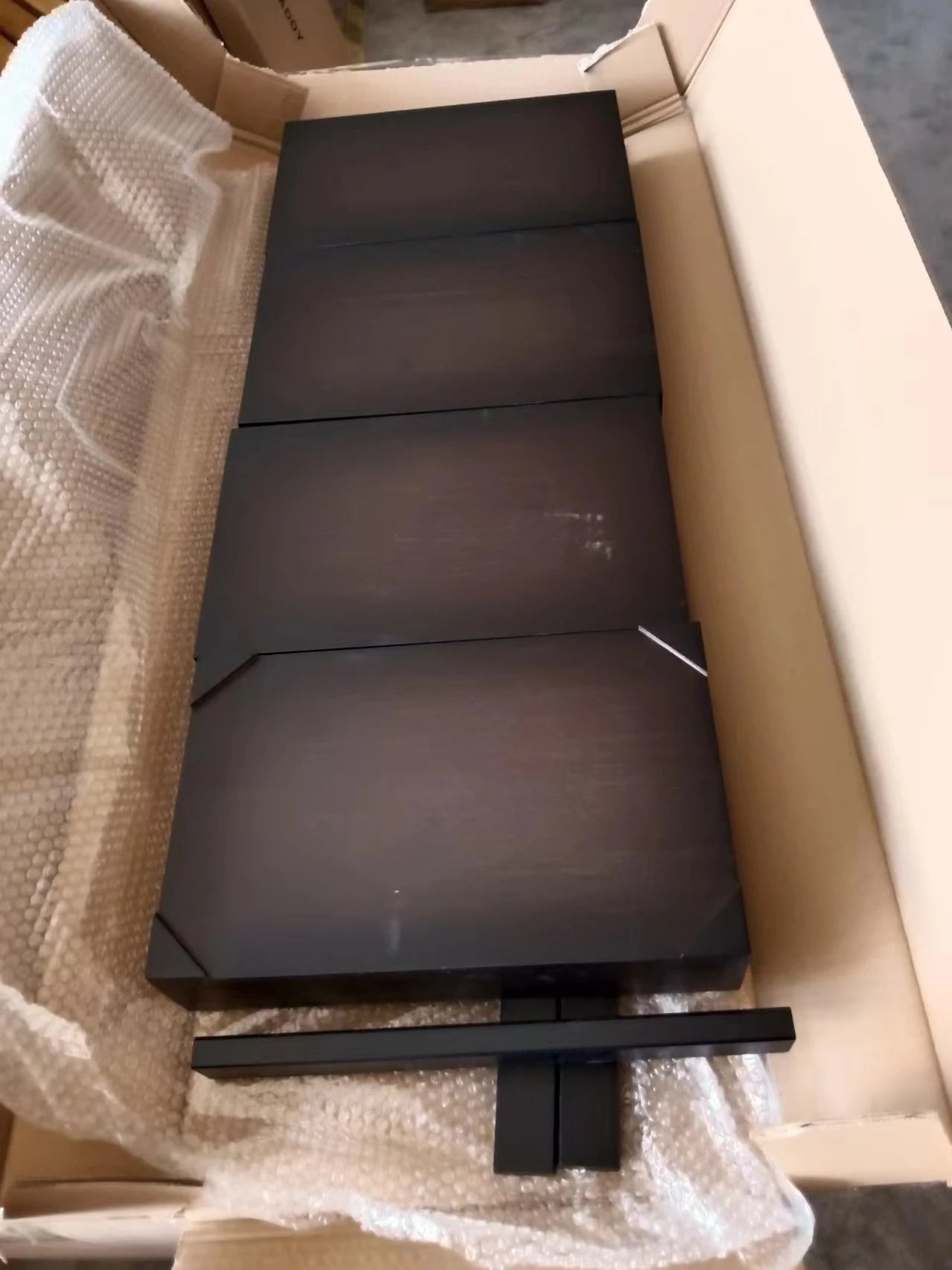 étagère bois cuisine à 4 étage -