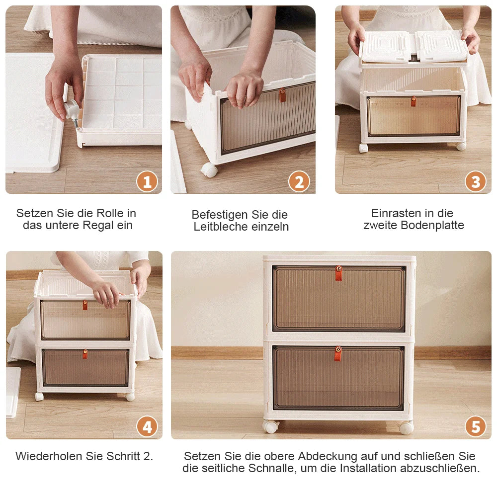 Meuble à chaussure pour extérieur de style boite de rangement -