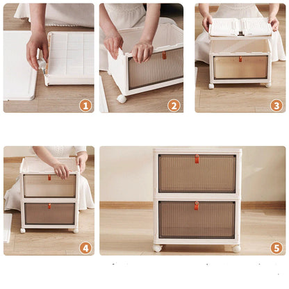 Meuble à chaussure pour extérieur de style boite de rangement -