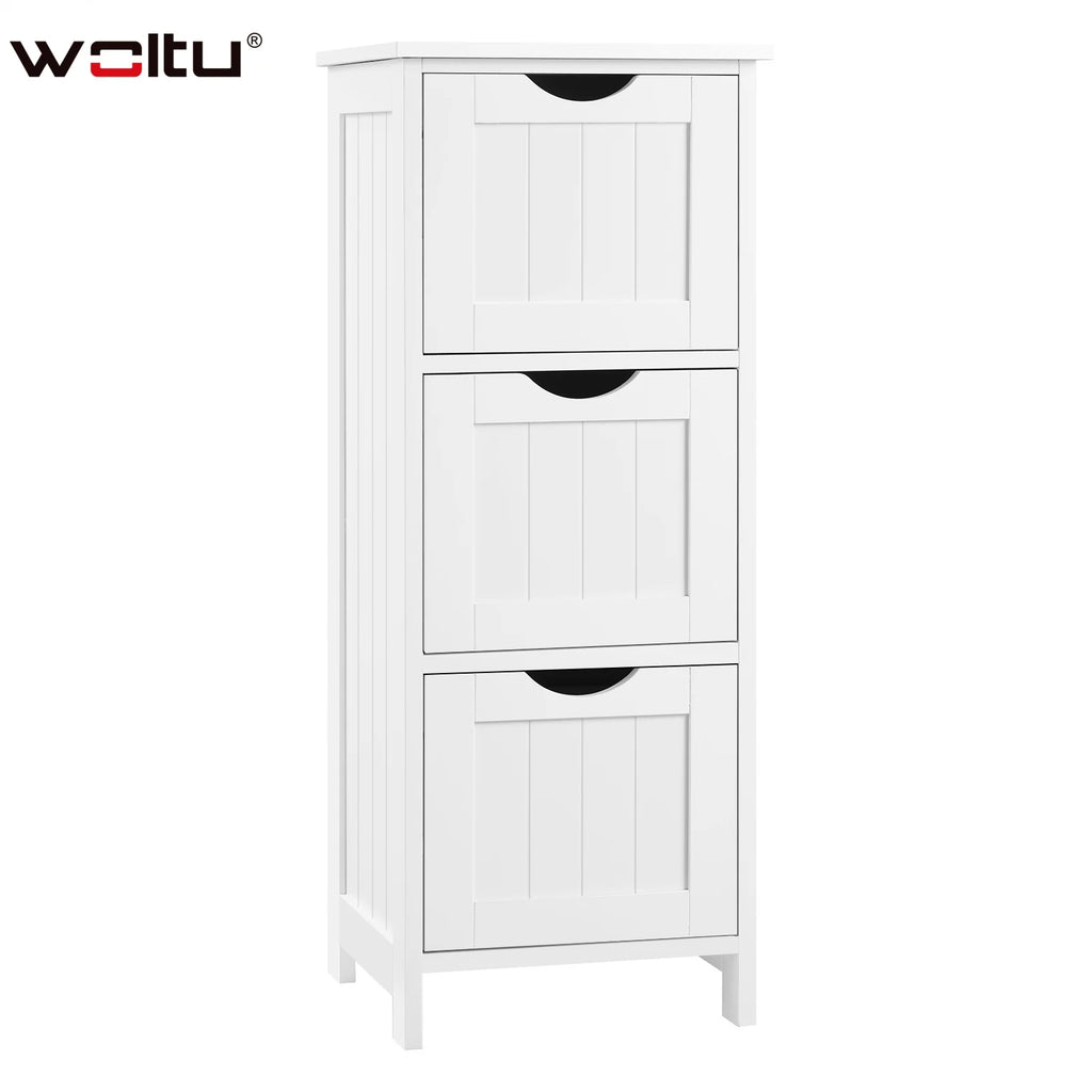 Étagère salle de bain ou salon moderne 32x81x30cm -