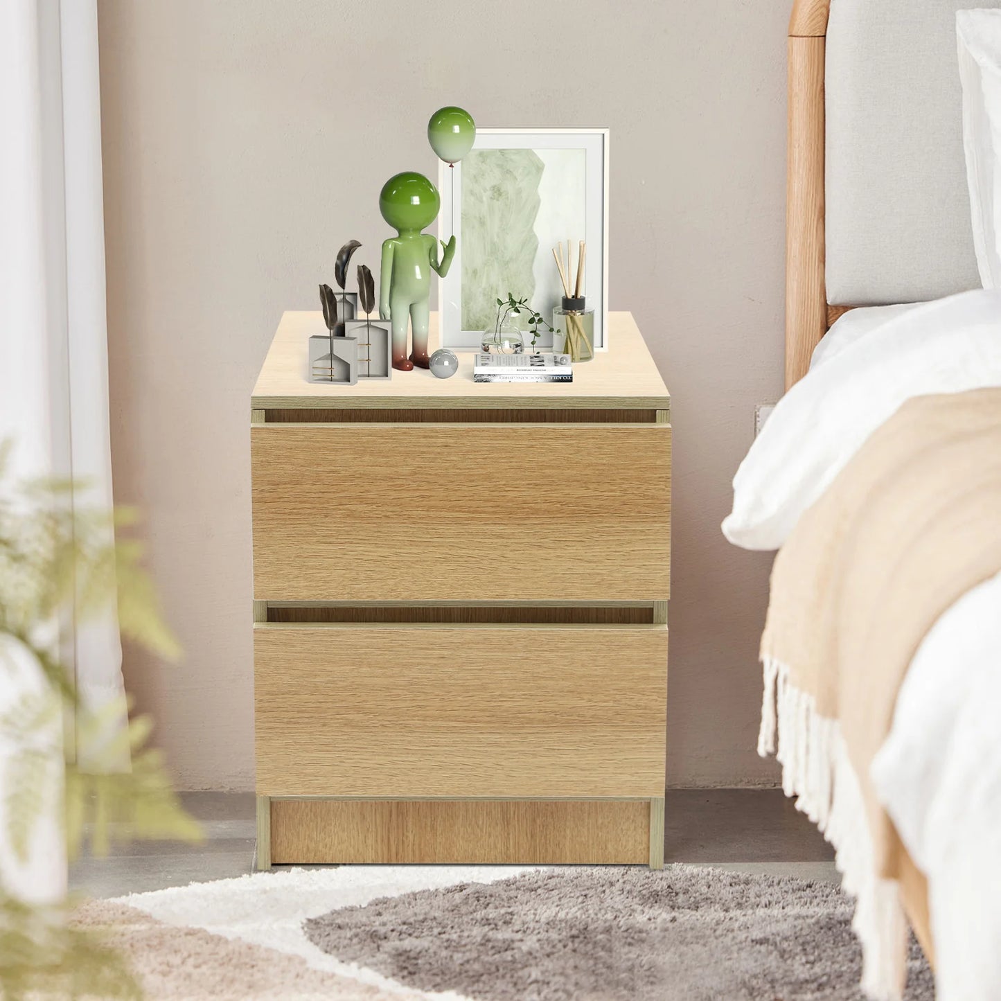 Table de nuit de luxe résistante blanche -