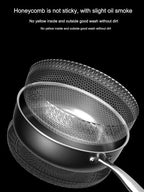 Poêle inox wok magnifique -