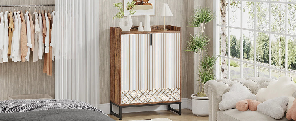 Meuble à chaussure d'entrée pour chambre ou salon -