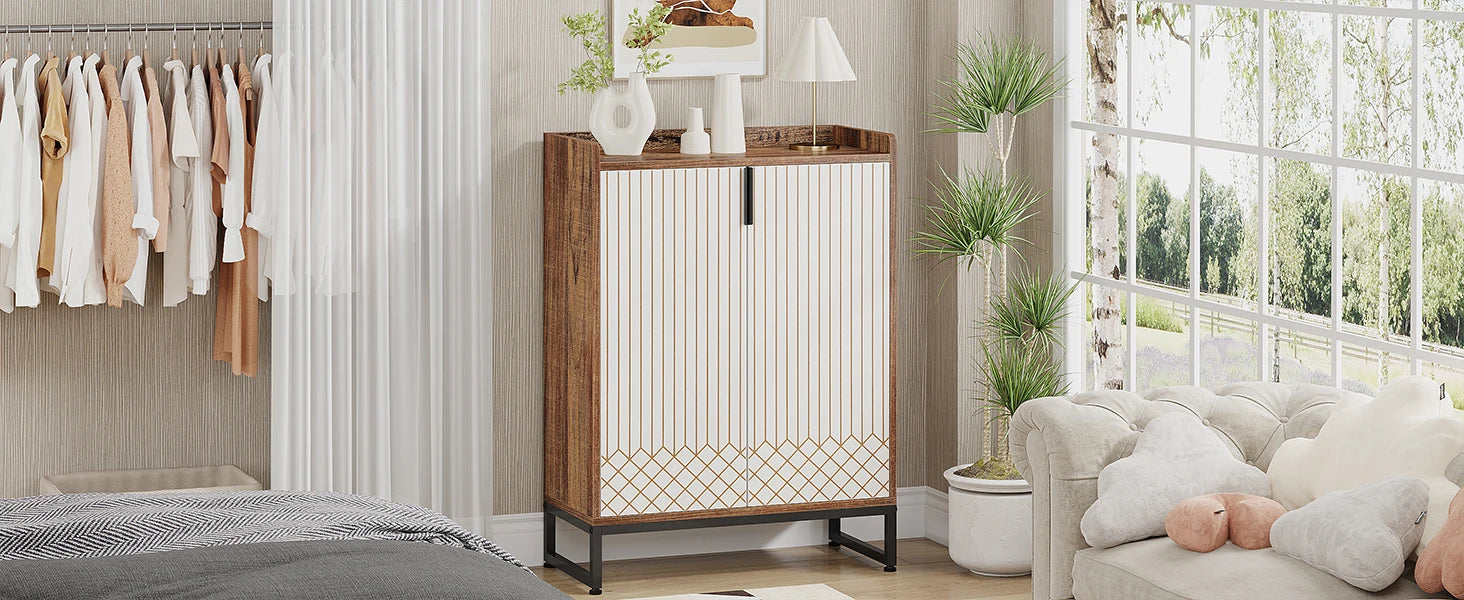 Meuble à chaussure d'entrée pour chambre ou salon -