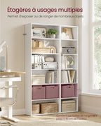 Meuble de rangement colonne rectangulaire 24 x 60 x 178.5 cm -